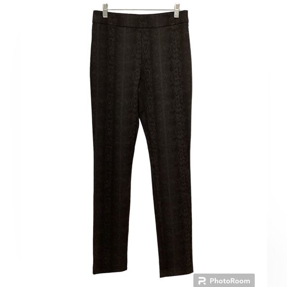 Hilary Radley For Katherine Barclay Women’s SnakeSkin Print Pants | Size Small - Picture 1 of 3